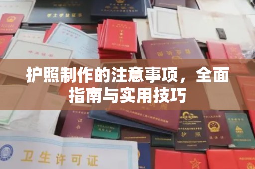 平塘护照制作的注意事项，全面指南与实用技巧